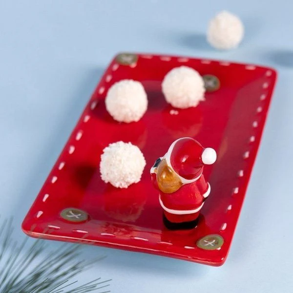 Блюдо 24*13,5*9,5см керамика Christmas Gift (16)