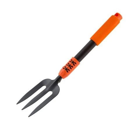 Вилы садовые нерж.сталь 12*8см поролоновая ручка 10*3см PARK HG3550-I (24)