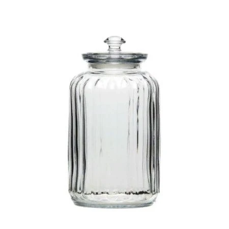 Банка для сыпучих продуктов 1,5л стекло ВИВА с крышкой (6)