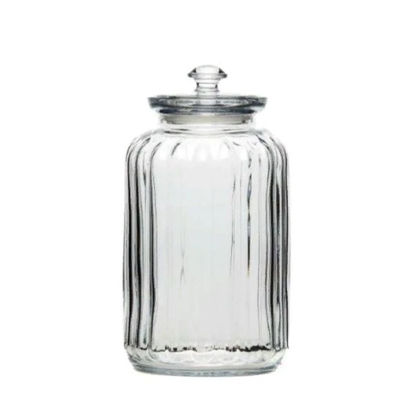 Банка для сыпучих продуктов 1,5л стекло ВИВА с крышкой (6) Банка для сыпучих продуктов 1,5л стекло ВИВА с крышкой (6)