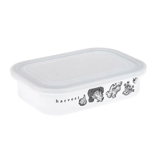 Лоток 800мл эмаль HARVEST с пласт.крышкой С-2506Кп/4 (8) ВЫВОД