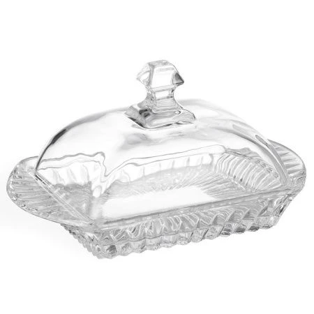 Масленка 17,5*10,5см h9см стекло Muza Crystal (24)