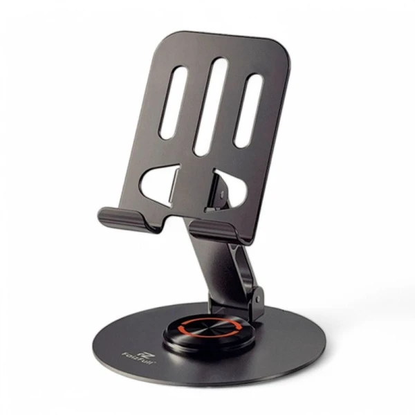 Подставка для телефона и планшета металлическая FaizFull F88 складная 360* (50)