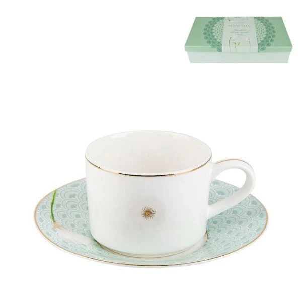 Чайный набор 12пр фарфор Sensuelle на 6 персон 220мл подар.уп. (6)