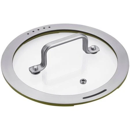 Кастрюля 4,5л h12см нерж.сталь Palermo со стекл.крышкой 22см 77-0522 (6)