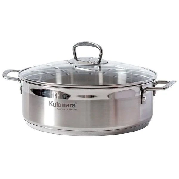 Сотейник 4л нерж.сталь Orion со стекл.крышкой 26см ORN-STP4026G (3)