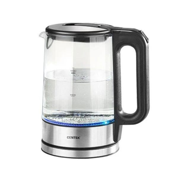 Чайник электрический 1,7л стекло Centek CT-0032 2200Вт LED-подсветка (6)