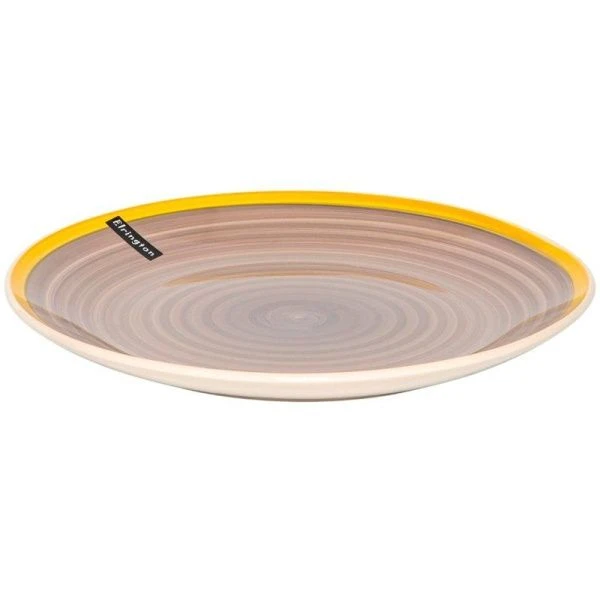 Тарелка мелкая 19см керамика Аэрография ПОЛДЕНЬ десертная 139-23096 (12/48) ВЫВОД