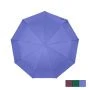 Зонт женский суперавтомат 3 сложения 9 спиц полиэстер однотонный 1270М Popular (12)