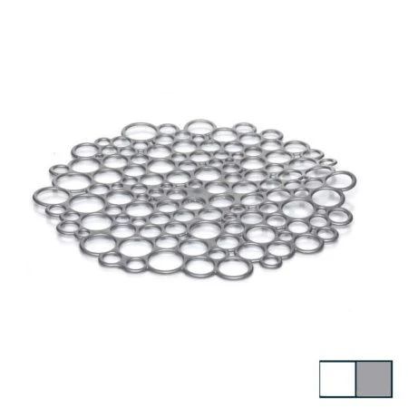 Решетка в раковину 29см пластик круглая (20)