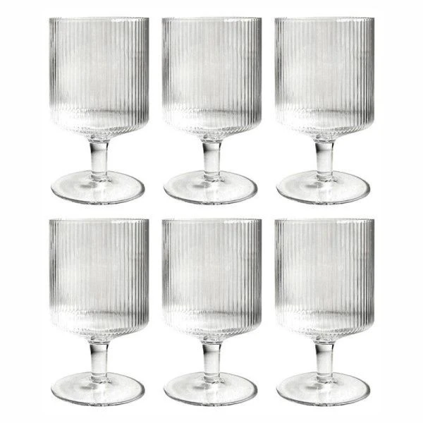 Бокалы набор 6шт 210мл 12*7,5см стекло (12)