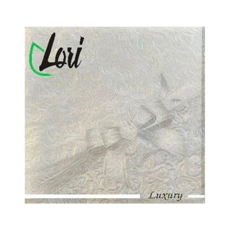 Салфетки бумажные Лори 16шт. 3-х слойные 33*33 серебро (16)