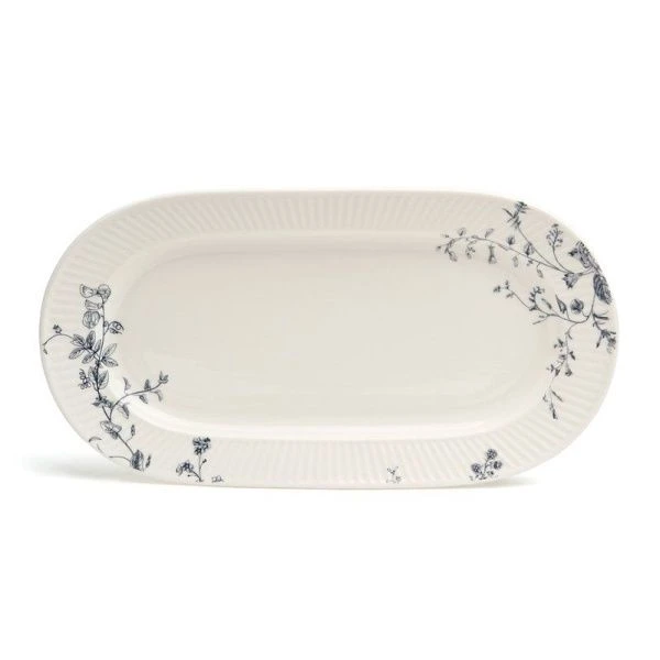 Блюдо 30*16,5*2,5см фарфор Blue Garden овальное (15)