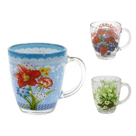 Кружка 350мл стекло H2012019 (48)