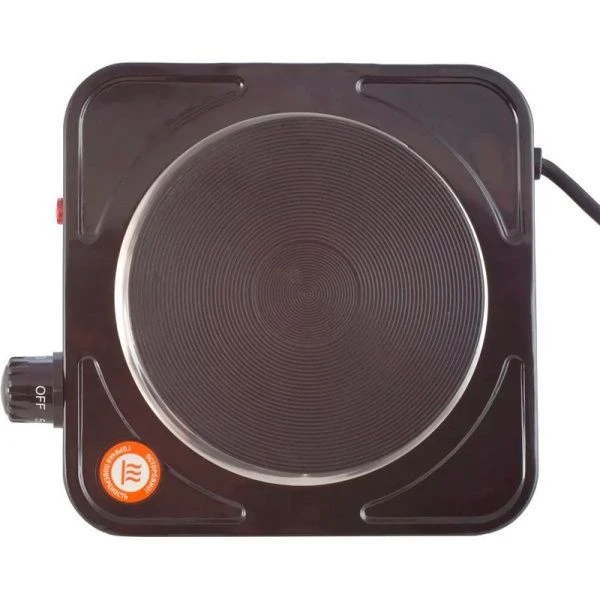 Плитка электрическая металл Centek CT-1506 Siberia 1000Вт 1 конфорка ЧУГУН 155мм, индикатор раб (12)