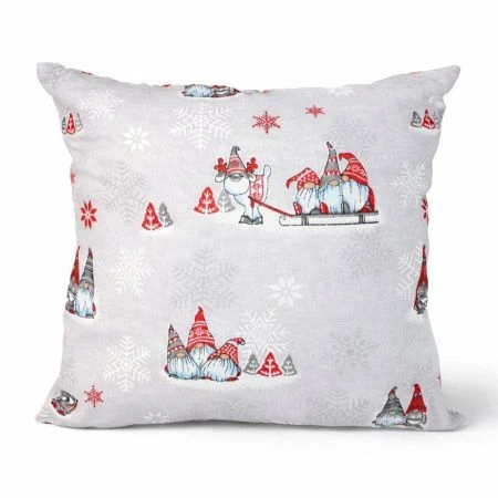 Подушка декоративная 40*40 рогожка LeSonnet рис. 10426-1 Лесные гномы