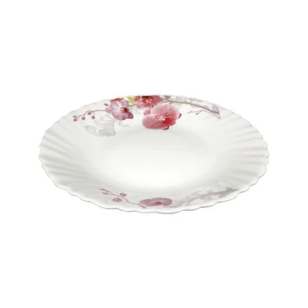 Тарелка мелкая 24см стеклокерамика ГРЕЙС плоская круглая (6/36)