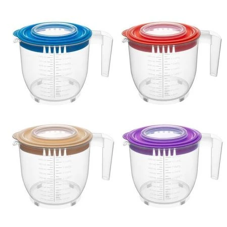 Емкость для миксера 2,2л 23,5*17,5*16см пластик мерная (18)