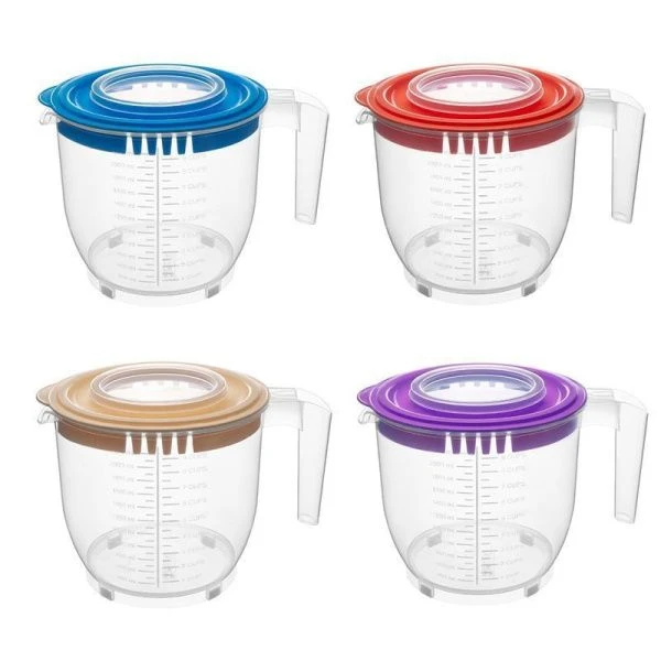 Емкость для миксера 2,2л 23,5*17,5*16см пластик мерная (18)