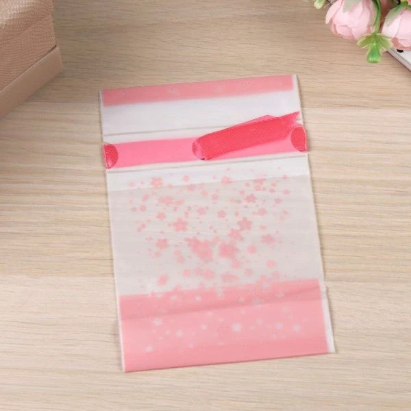 Мешочек подарочный 12*17см Цветы (50)