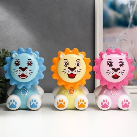 Лампа настольная пластик 16286/1 15*LED 2Вт 2 режима USB АКБ МИКС 10*11,5*19,5см