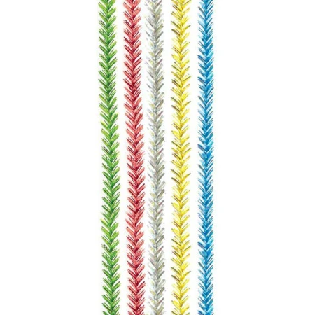 Мишура 2м 2см двойная елочка № 1/1  М-119 (250)