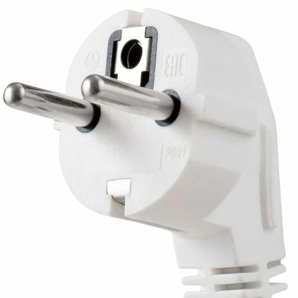 Удлинитель 3 гнезда пластик 3м 0,75кв.мм 10А ПВС с зазем, выкл-ем СТАРТ белый (20)