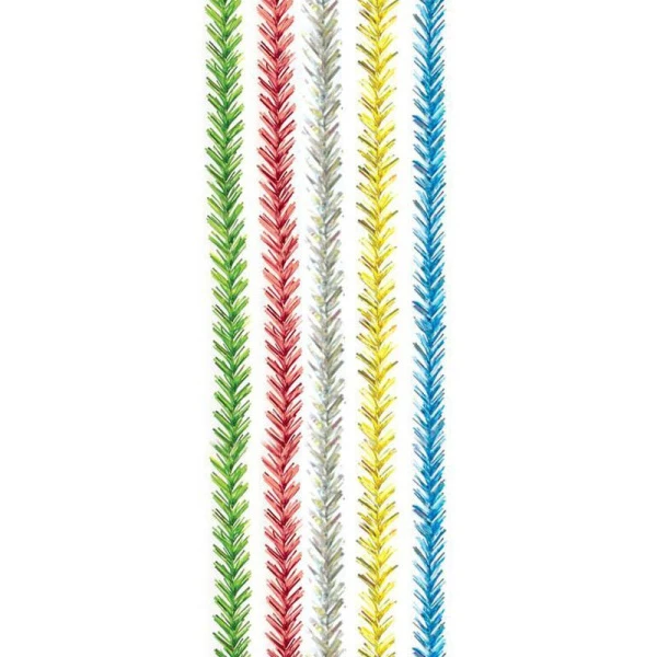 Мишура 2м 2см двойная елочка № 1/1  М-119 (250)