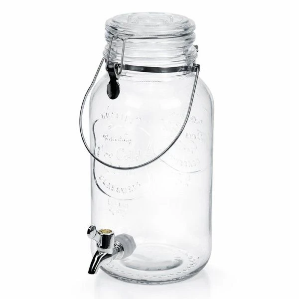 Банка для лимонада 3,8л стекло 1841-3800 (12)