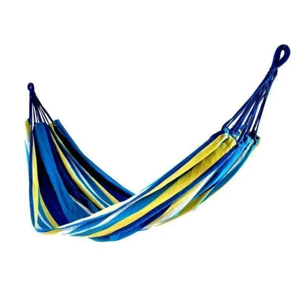 Гамак тканевый двухместный без перекладины (мax 100кг)200*150см Garden story, арт.WR-F05B (16)