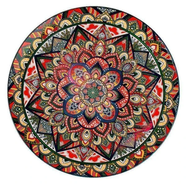 Блюдо 27*3см фарфор ARABESQUE синий (24)