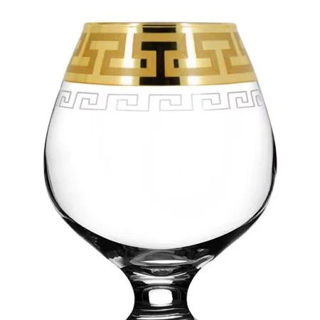 Бокалы для бренди набор 6шт 400мл стекло ГРЕЧЕСКИЙ УЗОР SE03-188/S/Z/6 (4)