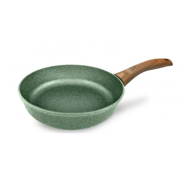 Сковорода 28см алюминий АП ECO WAY литая с несъемной ручкой (10) ВЫВОД