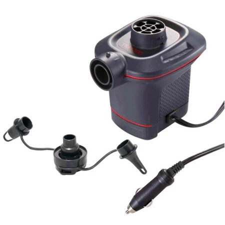 Насос электрический 12В от прикуривателя, 650л/м, 3 насадки в комплекте Quick-Fill DC (6)