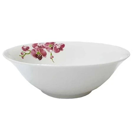 Салатник 190мл 12,5см фарфор ОРХИДЕЯ круглый (12/144)