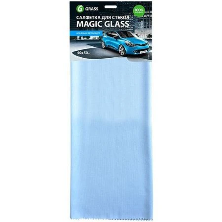 Салфетка микрофибра 40*50см для стекол Magic Glass (1)