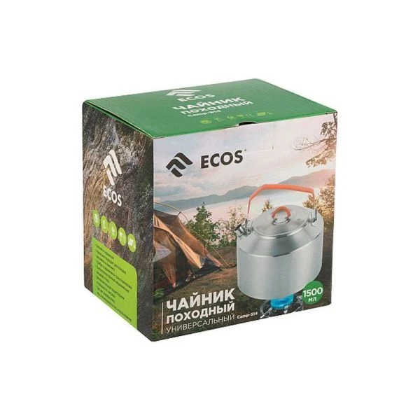 Чайник походный 1,5л нерж.сталь Camp-S14 (6)