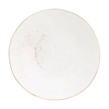 Салатник 1000мл 22*6см фарфор Gold (16)