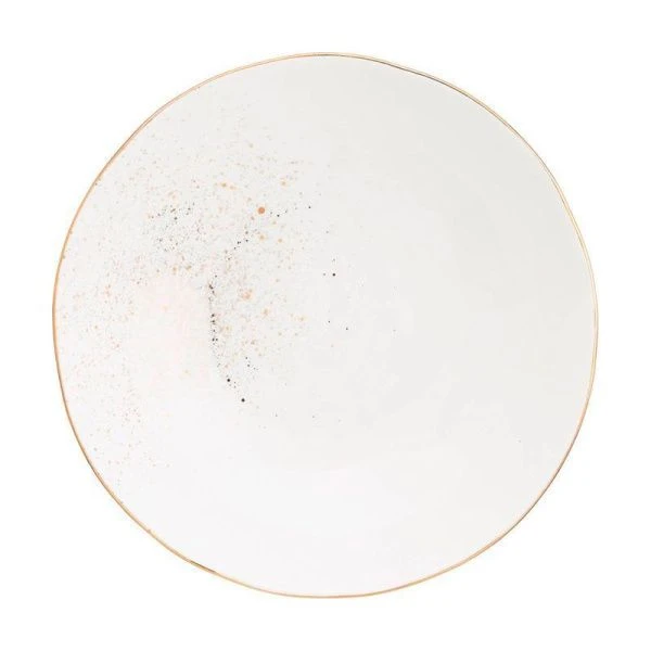 Салатник 1000мл 22*6см фарфор Gold (16)