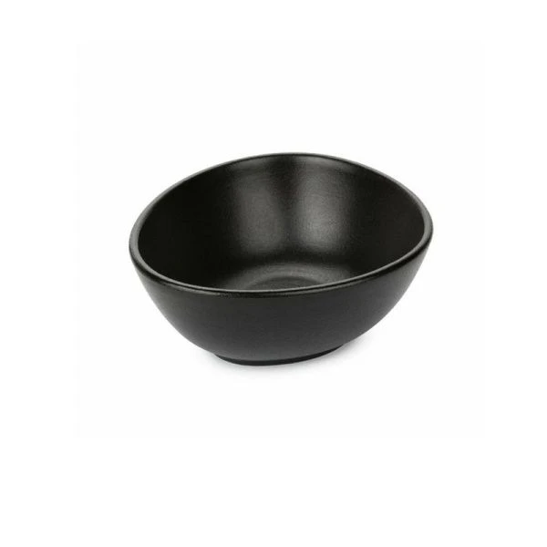 Салатник 400мл 16см фарфор ROCK BLACK треугольный DM8024-6 (6)