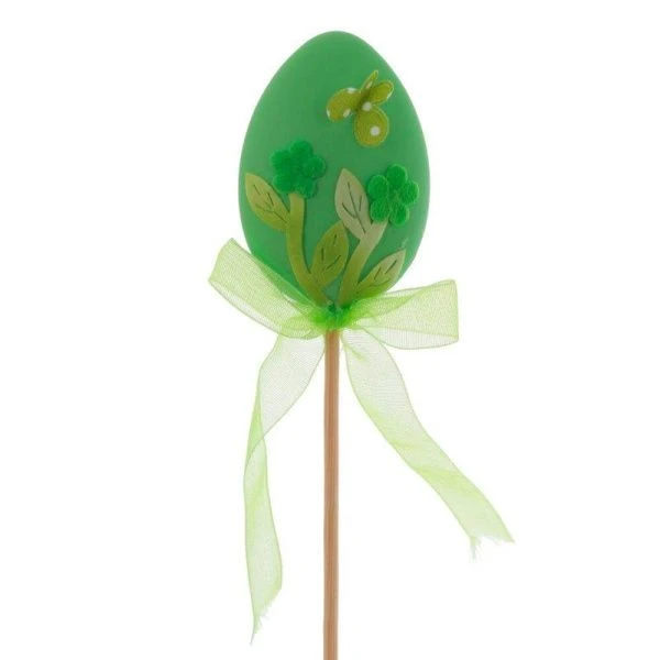 Стикер пасхальный Яйцо пасхальное 4,5*2,5*24,5см, 2 вида (12/960)