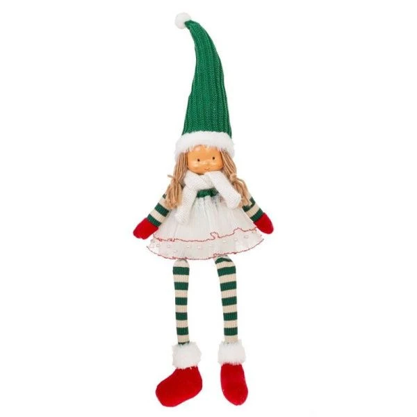 Игрушка мягкая Девочка L14 W8 H60/20 см, 4в.