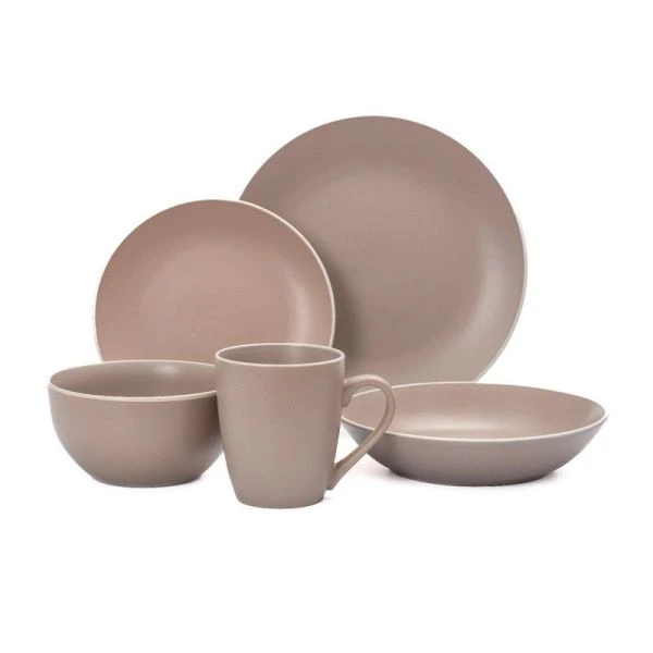 Тарелка мелкая 19,3см керамика SCANDY CAPPUCCINO десертная TDP541 (6/36)