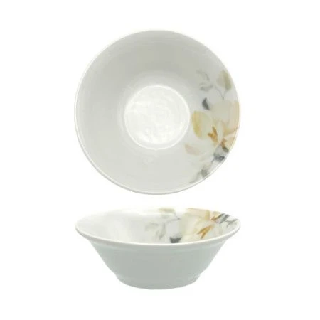Салатник 360мл фарфор БЕЛЫЙ ШИПОВНИК Идиллия (20)