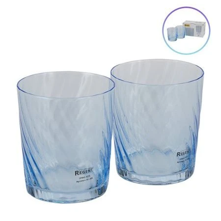 Стаканы набор 2шт 375мл стекло ASTI 81-206 (12)