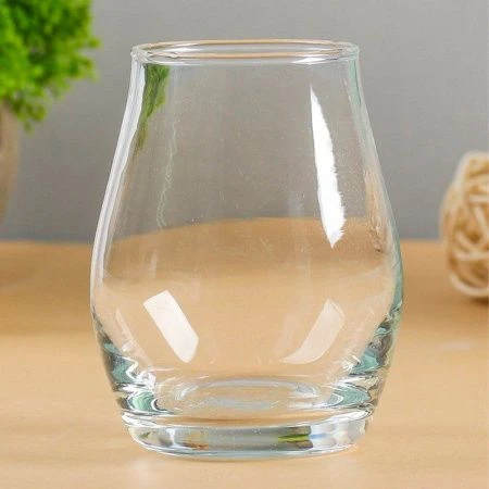 Ваза для цветов h17см d13см стекло САМАНТА-1 (9)