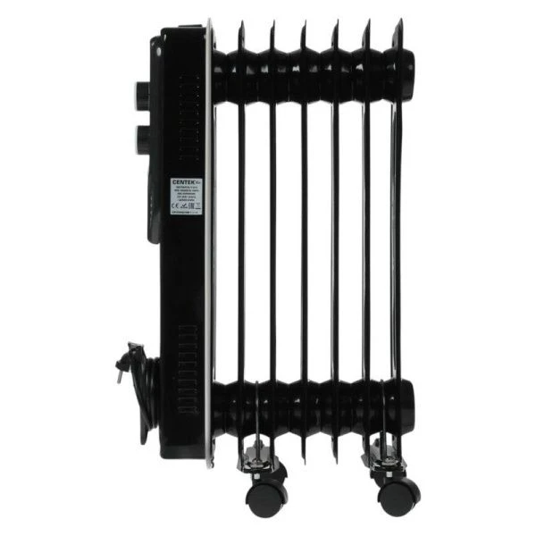 Обогреватель масляный Centek CT-6210 черный 1500Вт 15м, 7 секц, 3 реж, защ. от перегрева, термометр Обогреватель масляный Centek CT-6210 черный 1500Вт 15м, 7 секц, 3 реж, защ. от перегрева, термометр