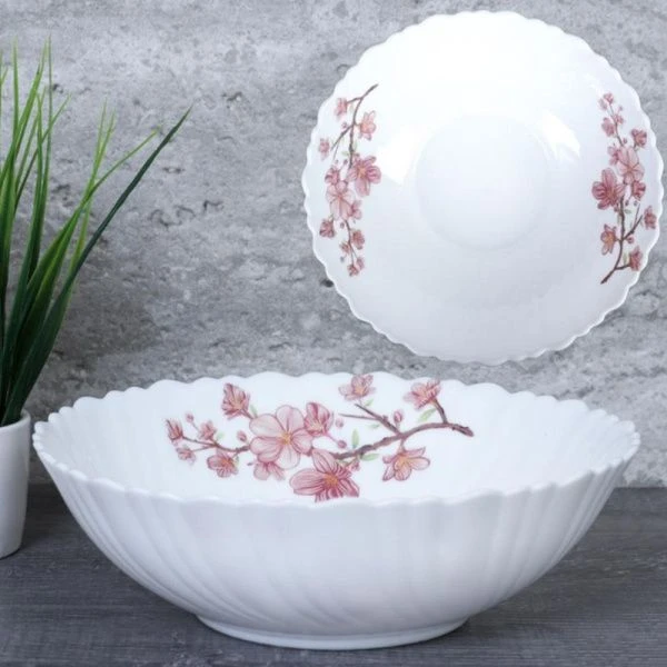 Салатник 650мл 17,5см стеклокерамика САКУРА TW-70 (7196) (48)