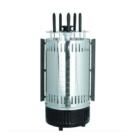 Шашлычница эл. нерж.сталь MAXTRONIC MAX-8601SS мощность 1000ВТ, 5 шампуров (6)