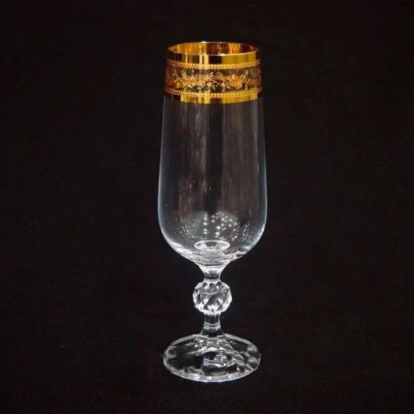 Бокалы для шампанского набор 6шт 180мл стекло КЛАУДИЯ/СТЕРНА 43081 (8) ВЫВОД